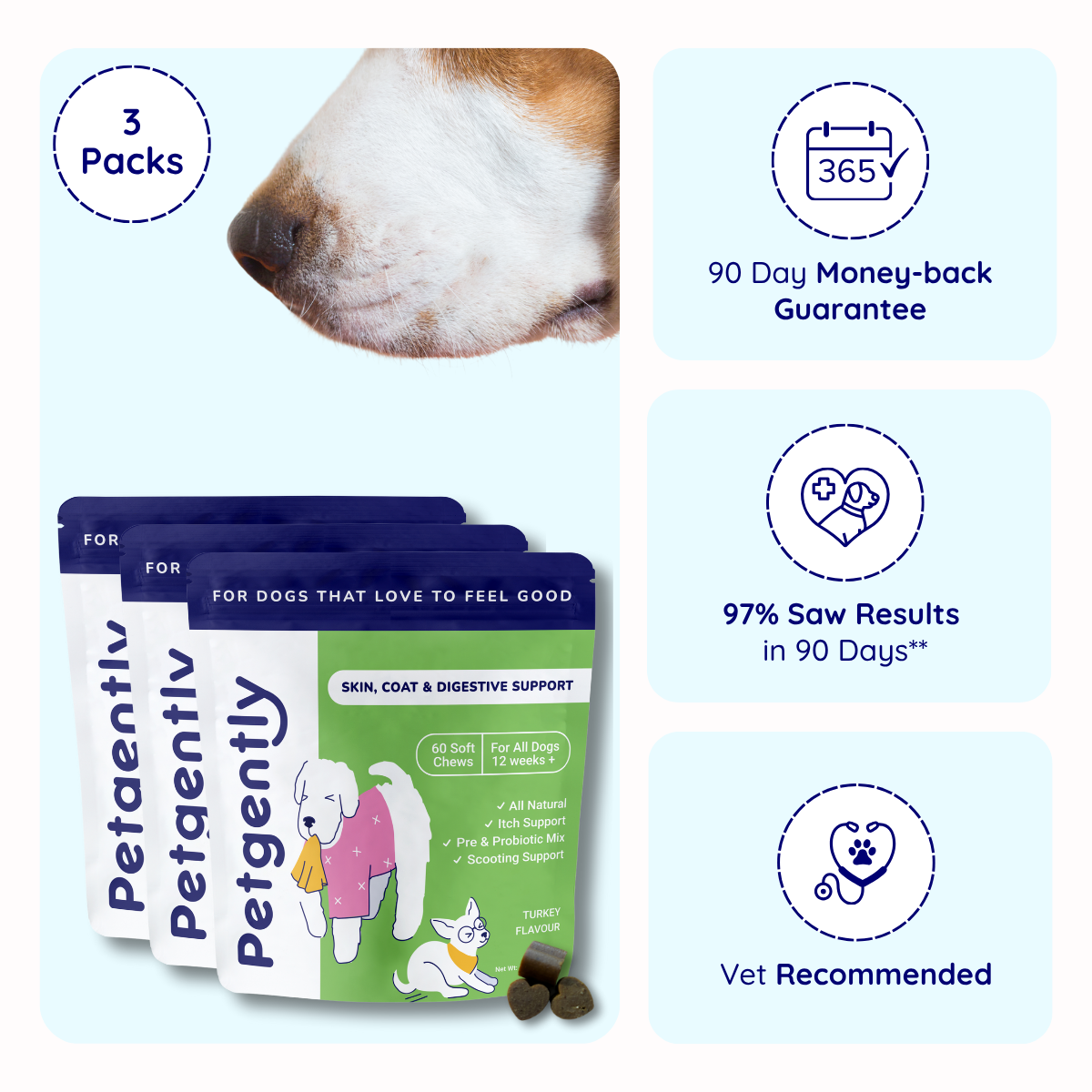 Allergy & Anal Gland Dog Chews