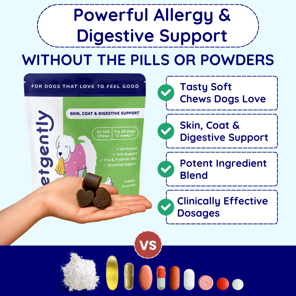 Allergy & Anal Gland Dog Chews